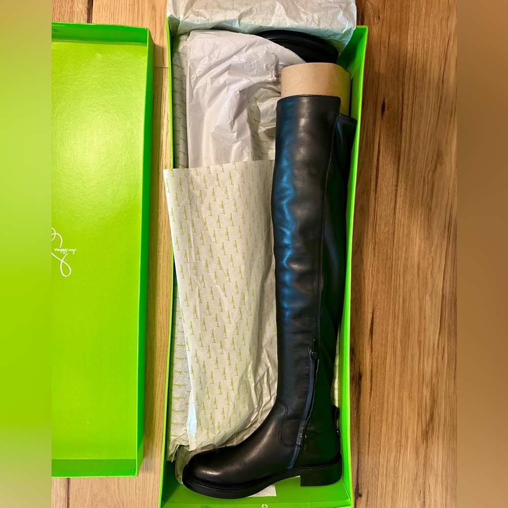 Sam Edelman Black Narisa Over-the-Knee Boots NWT - Picture 12 of 16